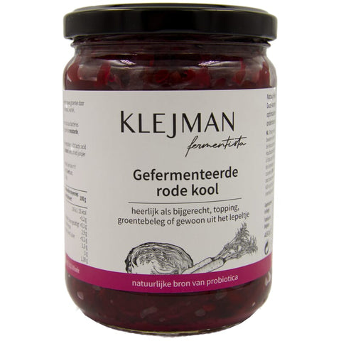 Chou rouge fermenté avec carotte