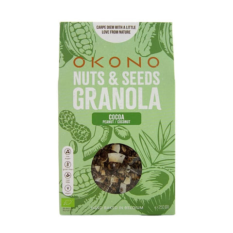 OKONO - BIO noix et graines granola cacao