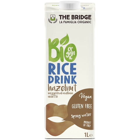 Boisson de riz biologique aux noisettes