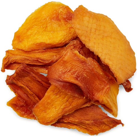 Morceaux de mangue non soufrés bio