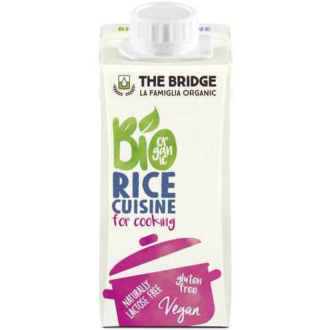 Crème de riz biologique pour la cuisine