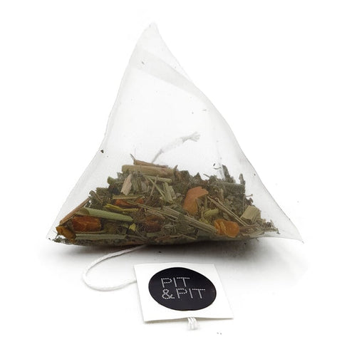 Panier de plantes biologiques en sachets de thé