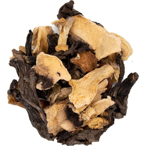 Mélange de champignons de forêt et de prairie