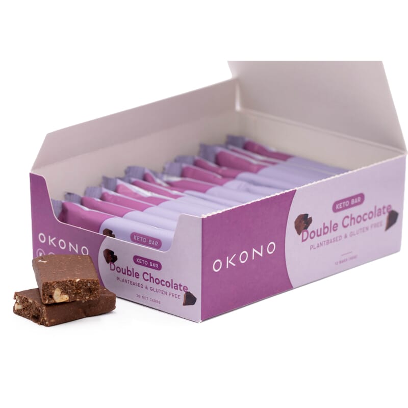 OKONO - Barre Keto double chocolat