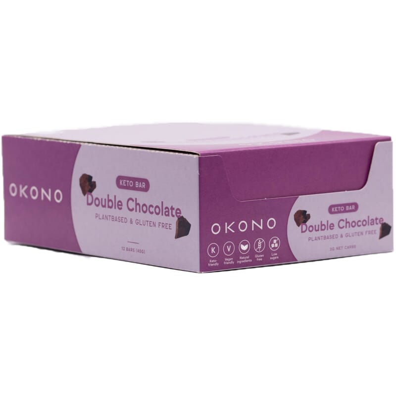 OKONO - Barre Keto double chocolat
