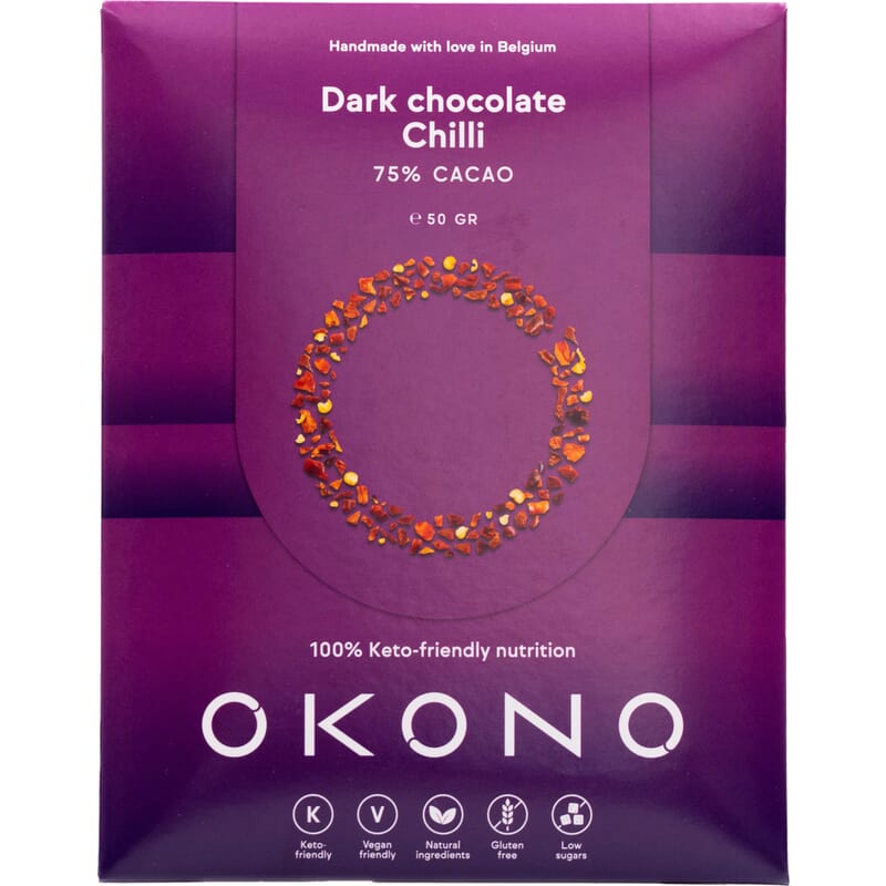OKONO - Chocolat noir au chili Keto
