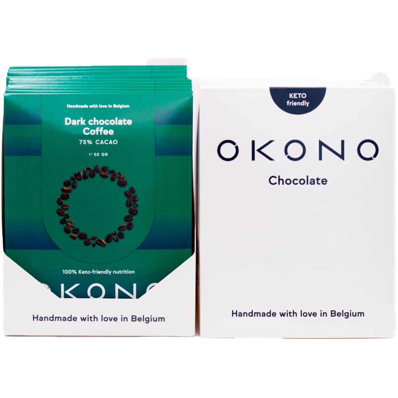 OKONO - Chocolat noir au café Keto