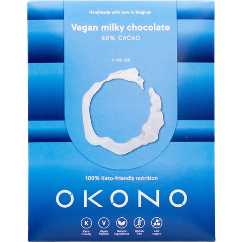 OKONO - Chocolat au lait végétalien Keto