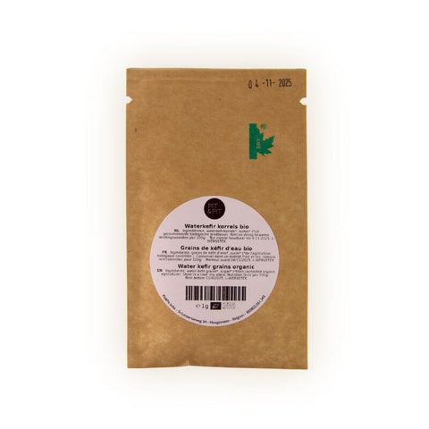 Grains de kéfir d'eau biologique