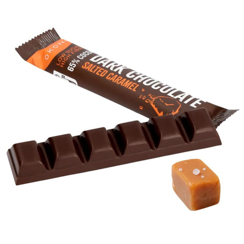 OKONO - Caramel salé au chocolat noir