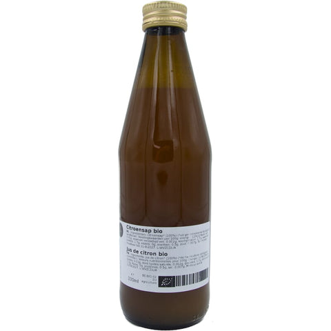 Jus de citron bio