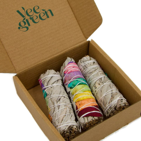 Bâton de purification des chakras à la sauge blanche