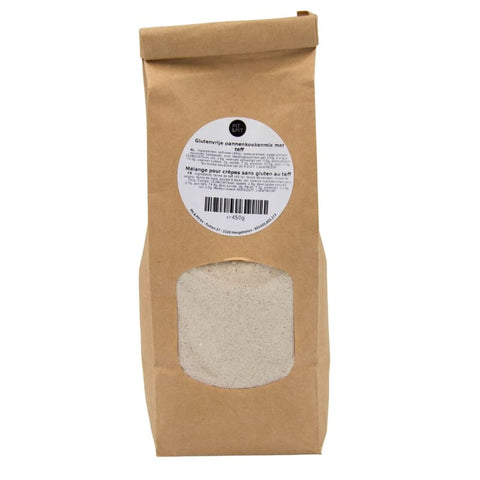 Mélange pour crêpes sans gluten au teff
