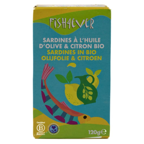 Sardines à l'huile d'olive et au citron