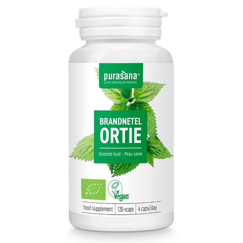 Gélules de feuilles d'ortie biologique