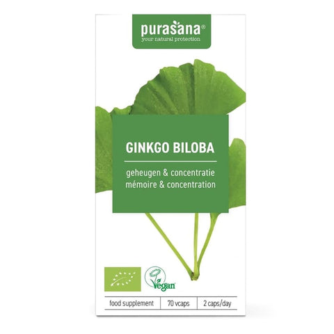Ginkgo biloba bio en capsules