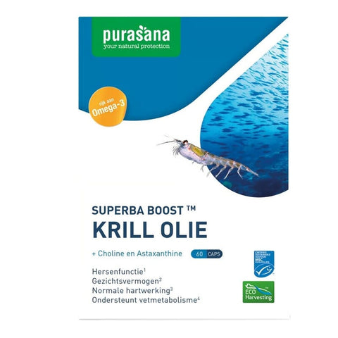 Gélules d'huile de krill