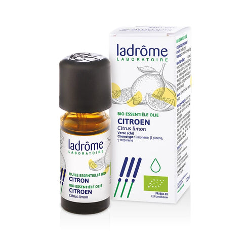 Huile essentielle de citron bio Ladrome