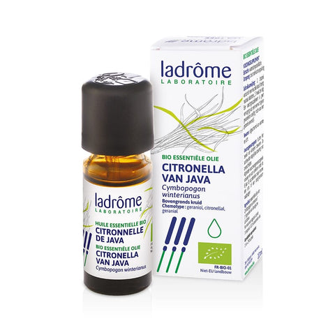 Huile essentielle de citronnelle biologique Ladrome