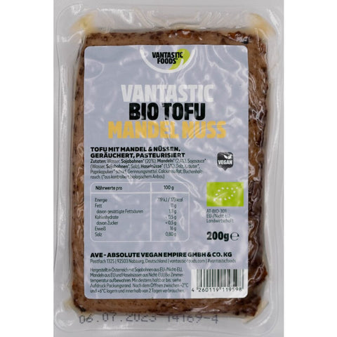 Tofu amande bio